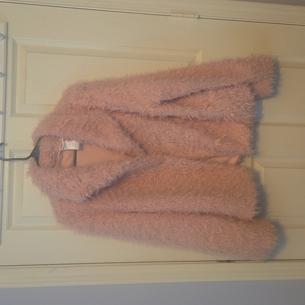 Fluffy pink Jacket